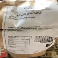 Riz long demi complet camargue