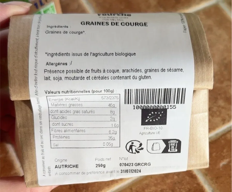 Graines de courges