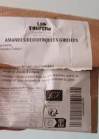 Amandes décortiquées grillées