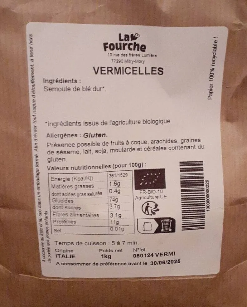 Vermicelles