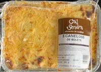 5 canelons de bolets