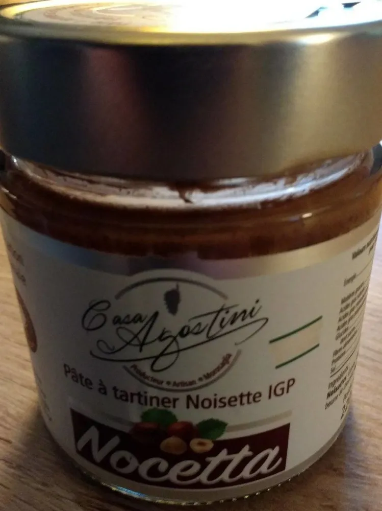 Pâte à tartiner Noisette IGP Nocetta