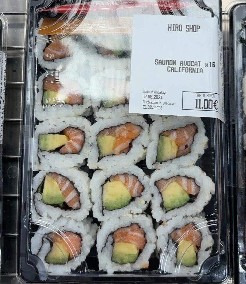 Saumon avocat california