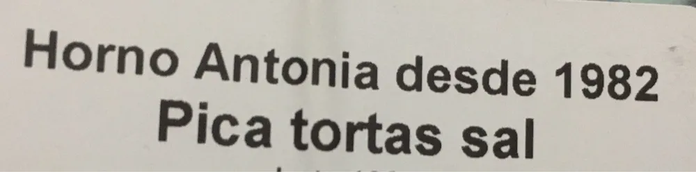 Pica tortas sal