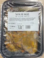 Tajine de poulet au citron confit