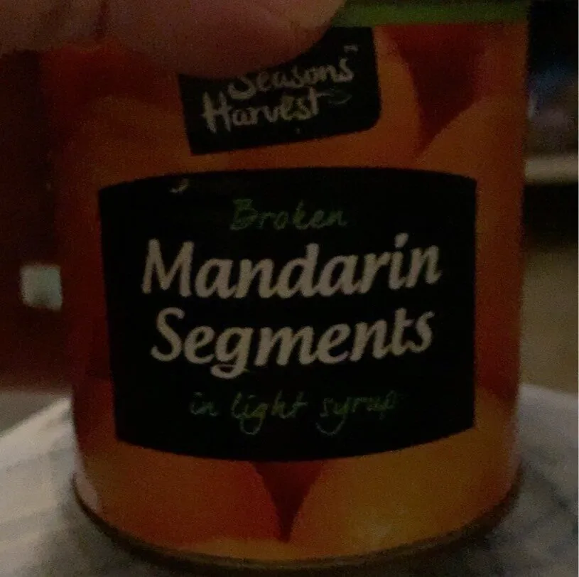 Mandarin segments