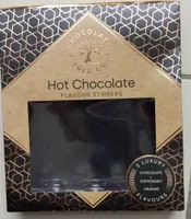 Hot chocolate flavour stirrers