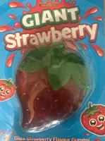 Giant strawberry gummy