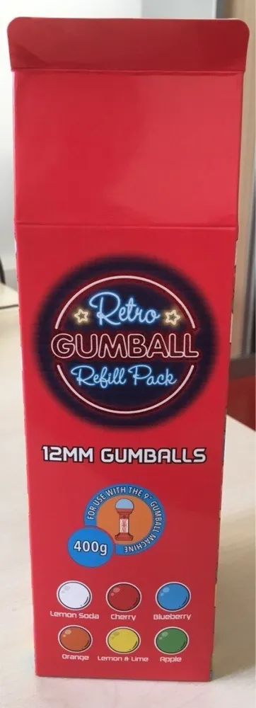Retro gumball refill pack