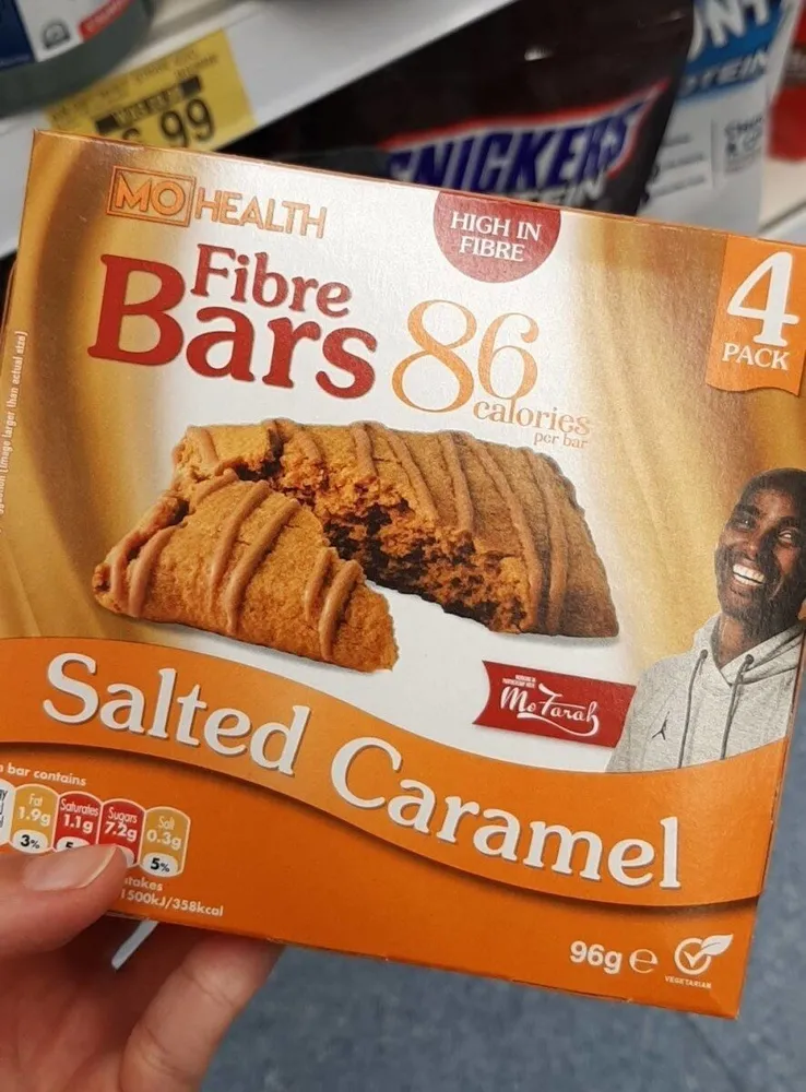 Fibre Bars SALTED caramel