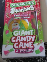 Giant drumstick candy cane