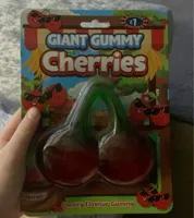 giant gummy cherries
