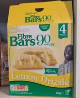 Fibre bar 90 calories lemon drizzle