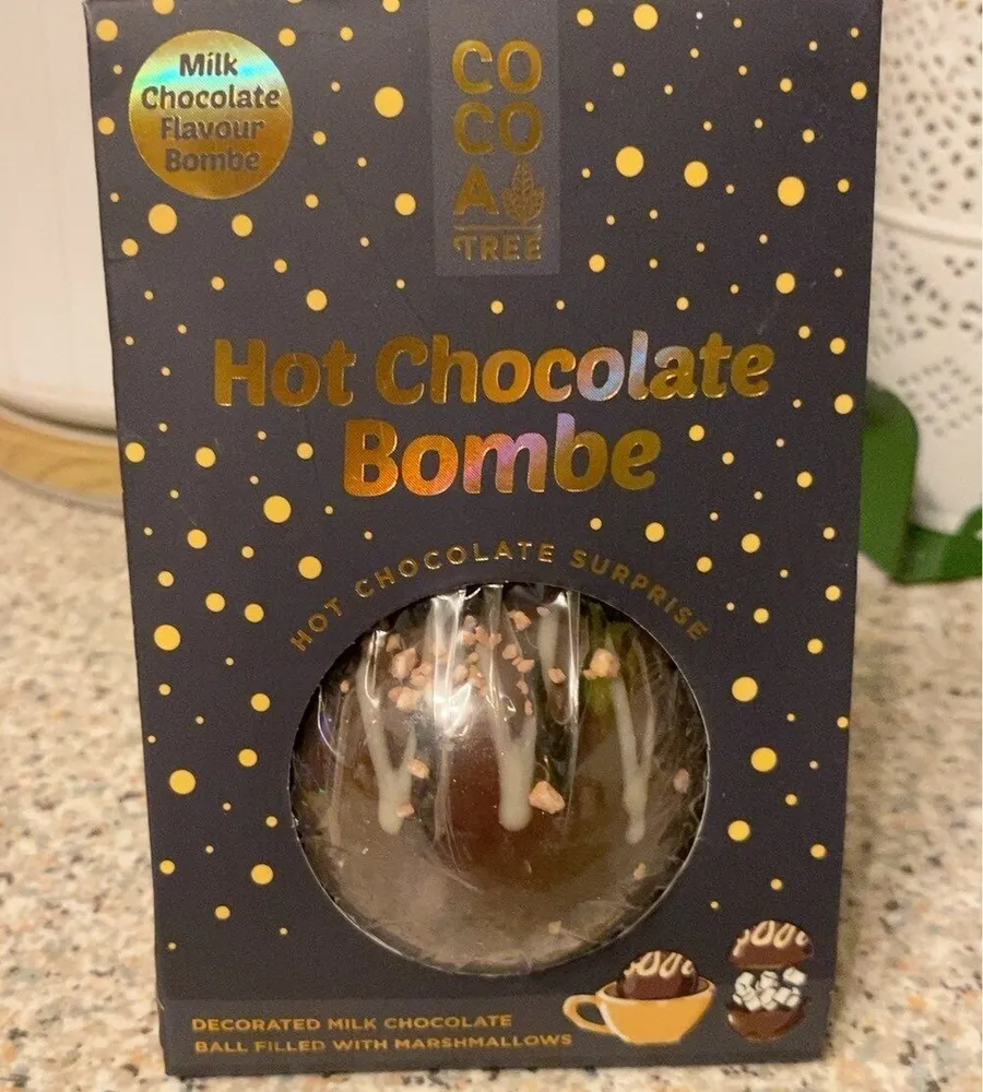 Hot chocolate bombe