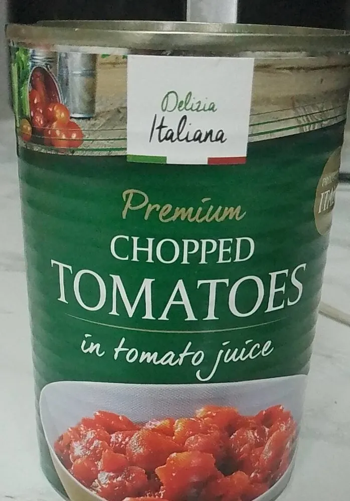Premium Chopped Tomatoes in tomato juice