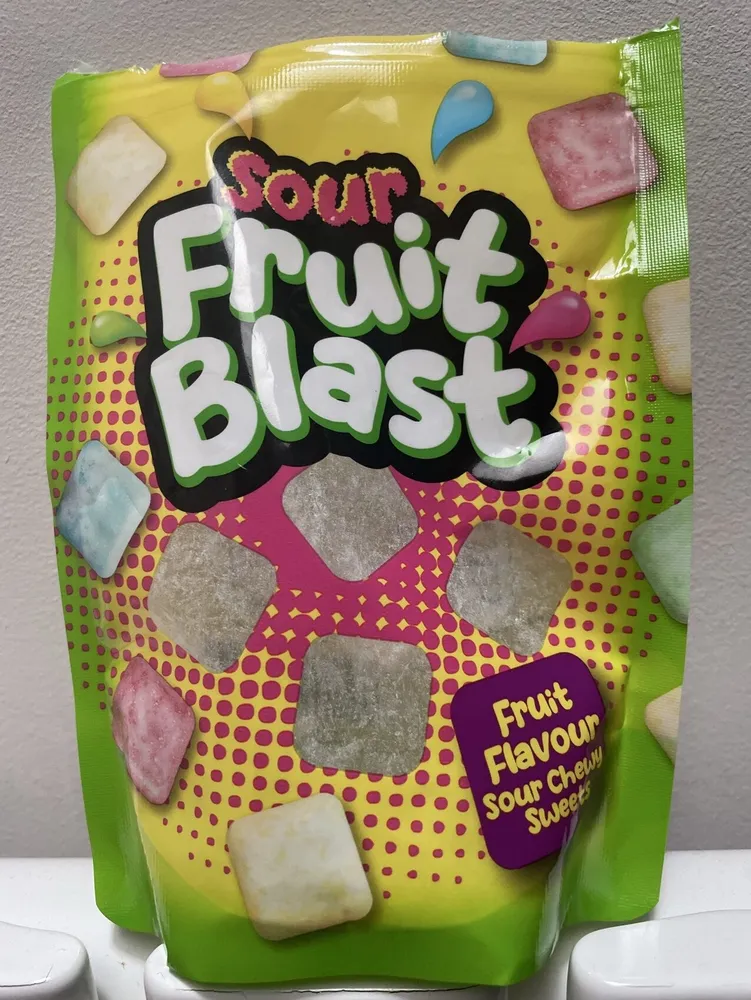 Sour Frui Blast Fruit Flavour our Chewy Sweets