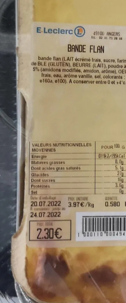 Bande Flan