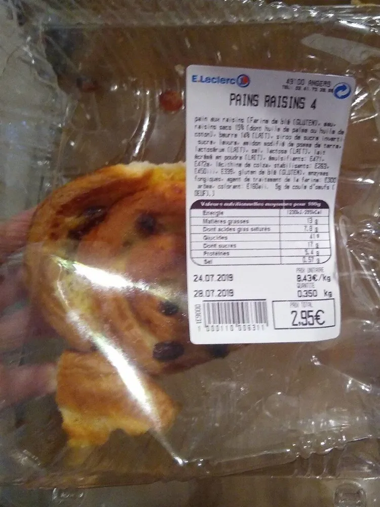 Pain au raisin