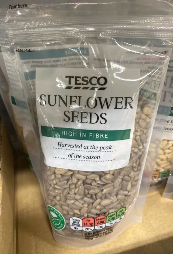 Sunflower seeds
