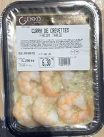 Curry de crevettes