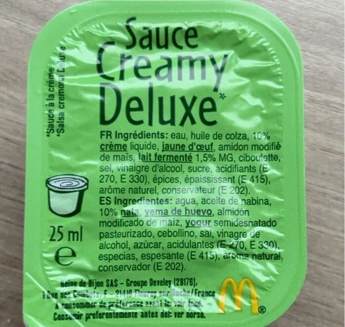 sauce creamy deluxe