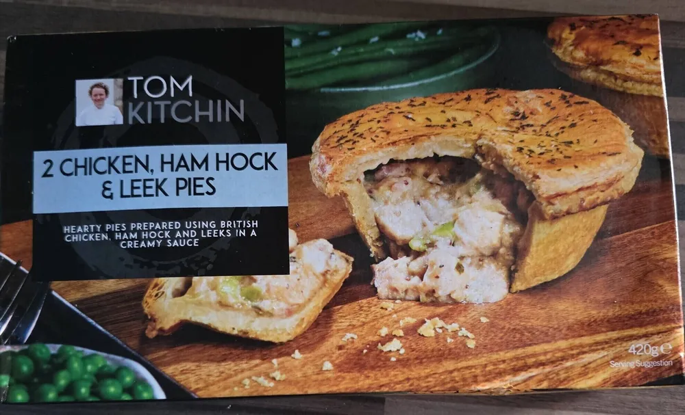 Chicken, Ham Hock & Leek Pies