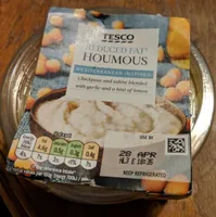 Reduced fat houmous