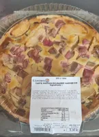 Tarte Pommes Rhubarbe nappee 6/8