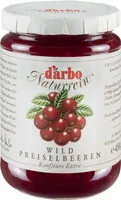 Konfitüre Extra Wildpreiselbeeren