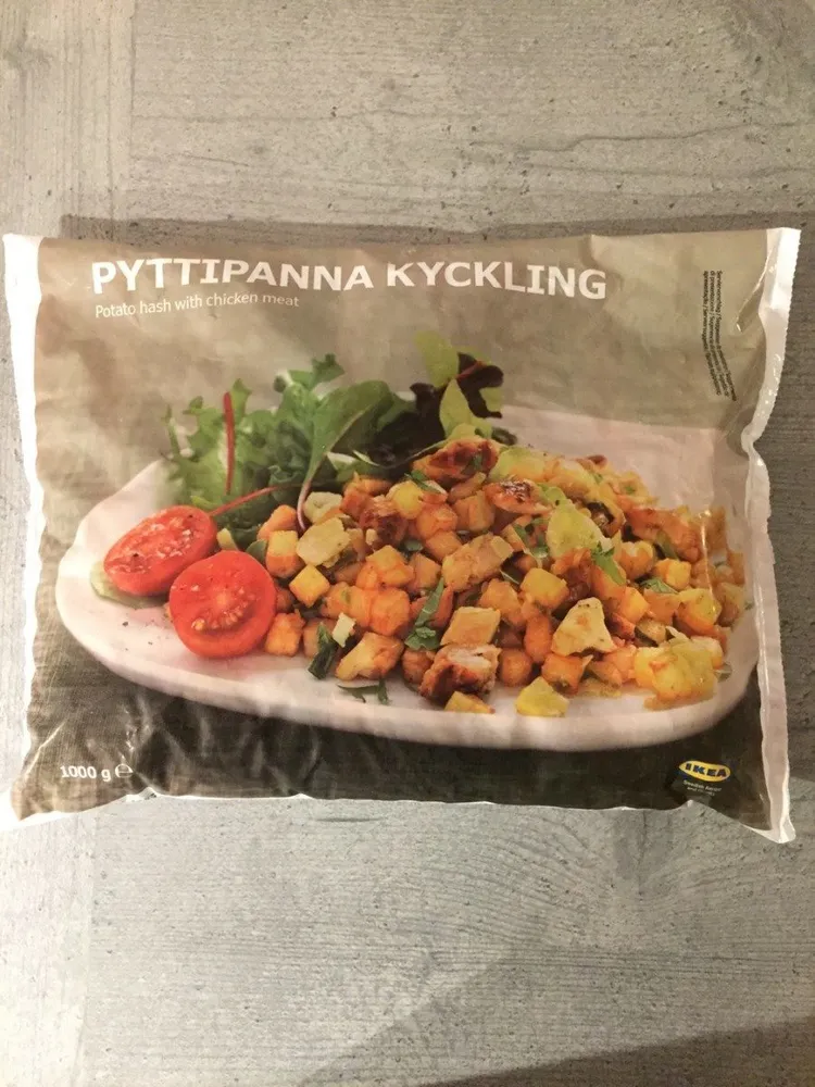 Pyttipanna Kyckling, Pfannengericht Mit Kartoffeln. ..