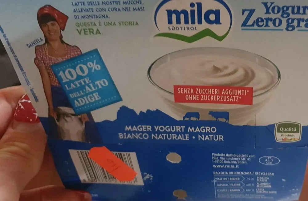 Yogurt 0 grassi