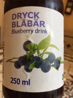 Dryck Blabar (bosbessendrank) Fles
