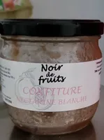 Confiture nectarine blanche