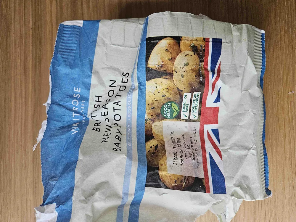 British New Season Baby Potatoes