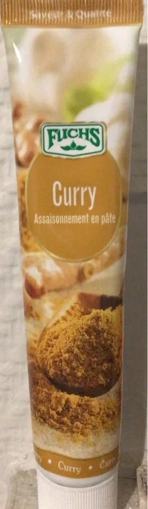 Curry assaisonnement en pate