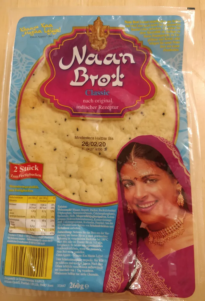 Naan Brot