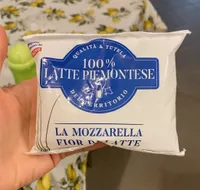 La mozzarella fior di latte