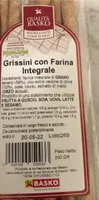 Grissini con farina integrale