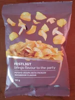 Festligt Potato Crisps with Pickled Mushroom Flavour