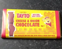 Tayto Cheese and Onion Chocolate Bar