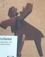 ELÖNING self-assembly milk chocolate moose