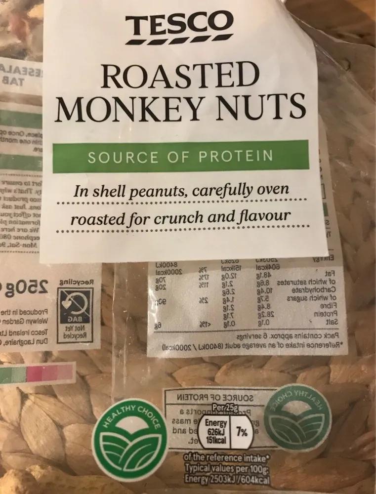 Roasted monkey nuts