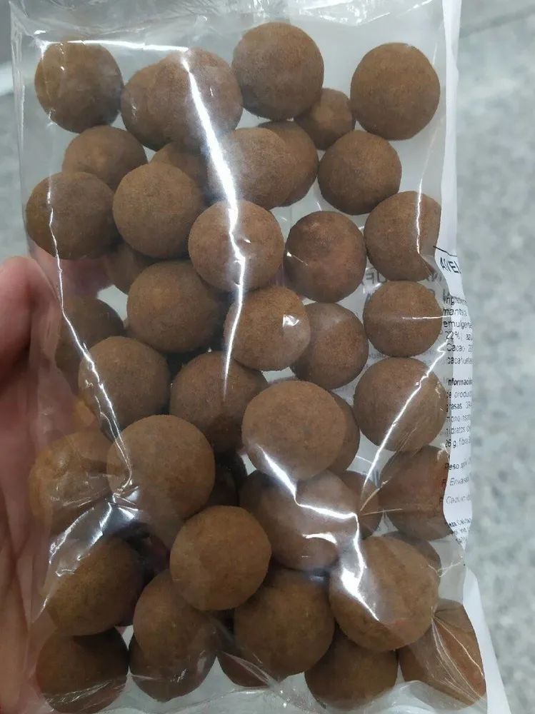 Avellana trufada con canela