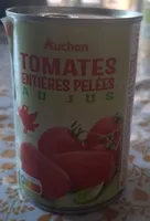 Tomates entières pelées au jus