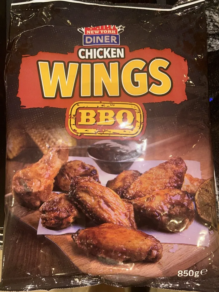 NEW YORK DINER CHICKEN WINGS BBQ 850ge