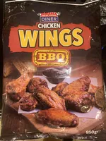 NEW YORK DINER CHICKEN WINGS BBQ 850ge