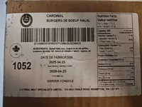 Halal Beef Burger