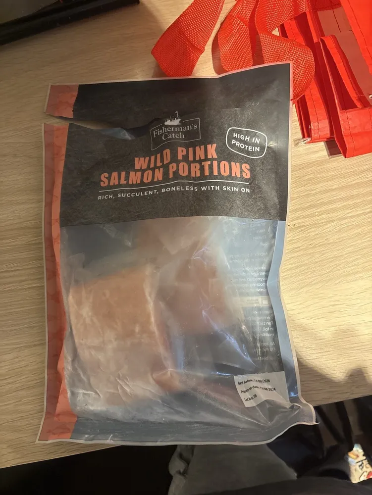 Wild Pink Salmon Portions