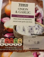 Tesco Onion and Garlic Dip