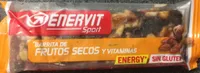 Barrita de frutos secos y vitaminas